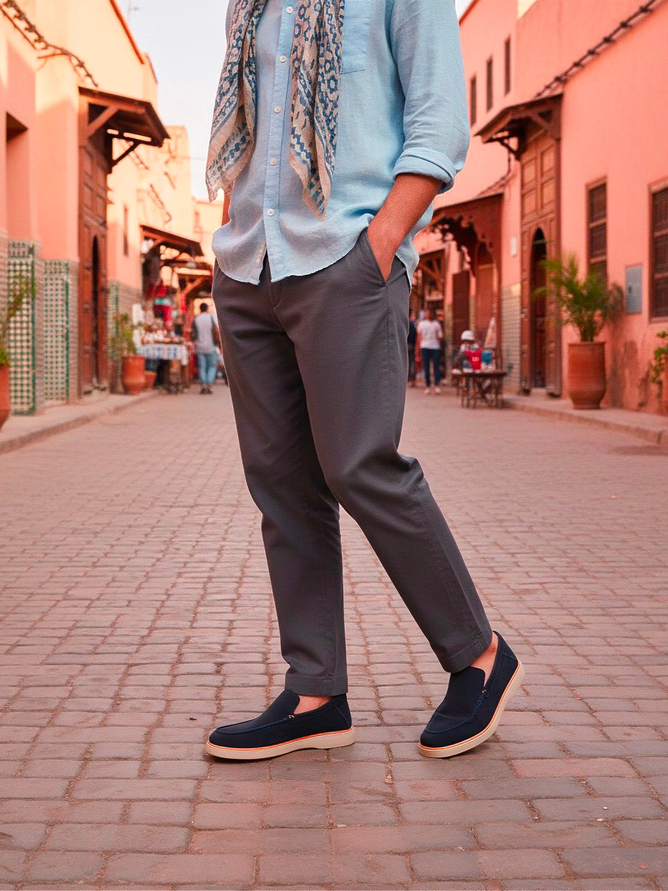 Mocassin Napoli Bleu Jeans