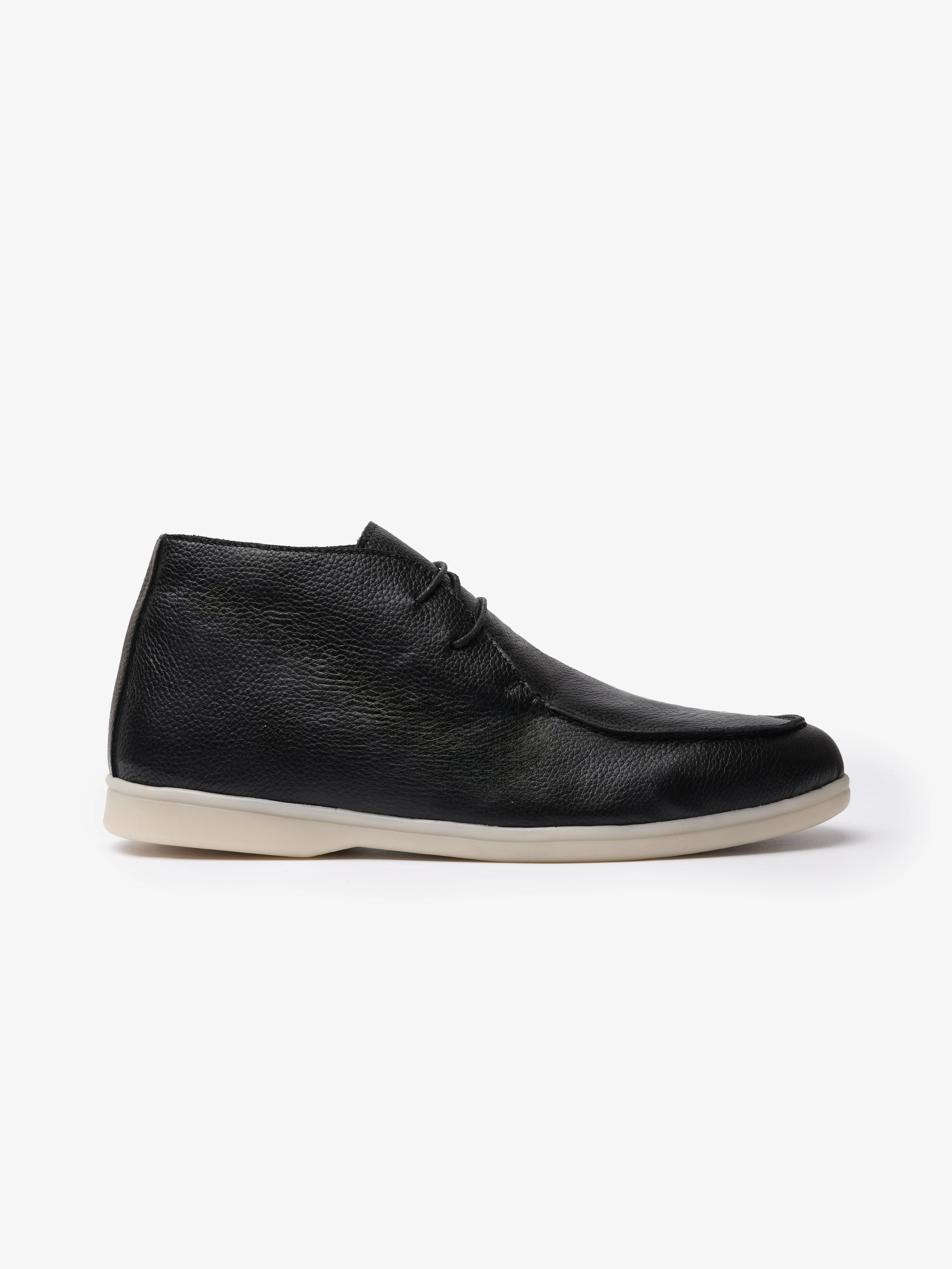 Walk Ankle Cuir Noir
