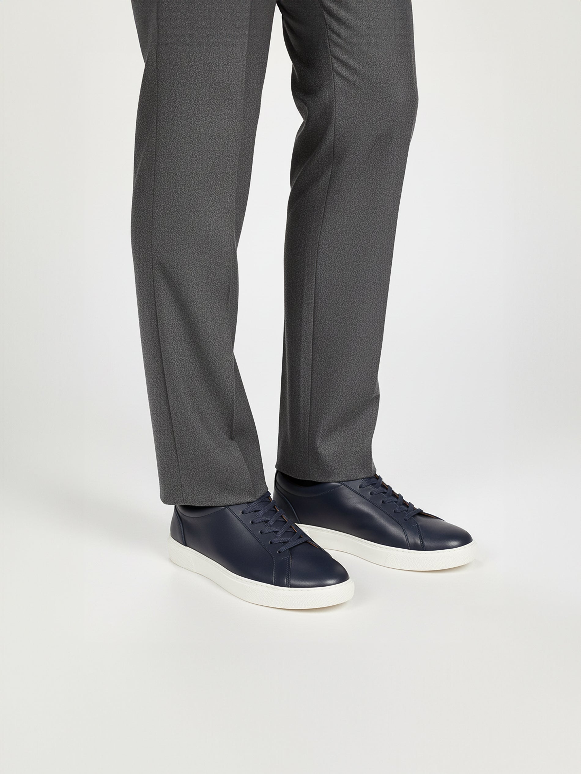 Sneakers Leather Bleu