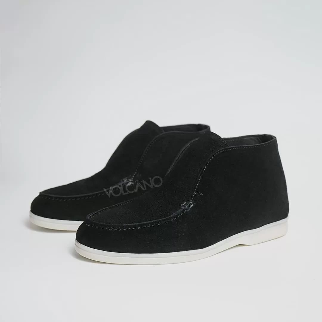 Open Walk Chukka Boots Noir