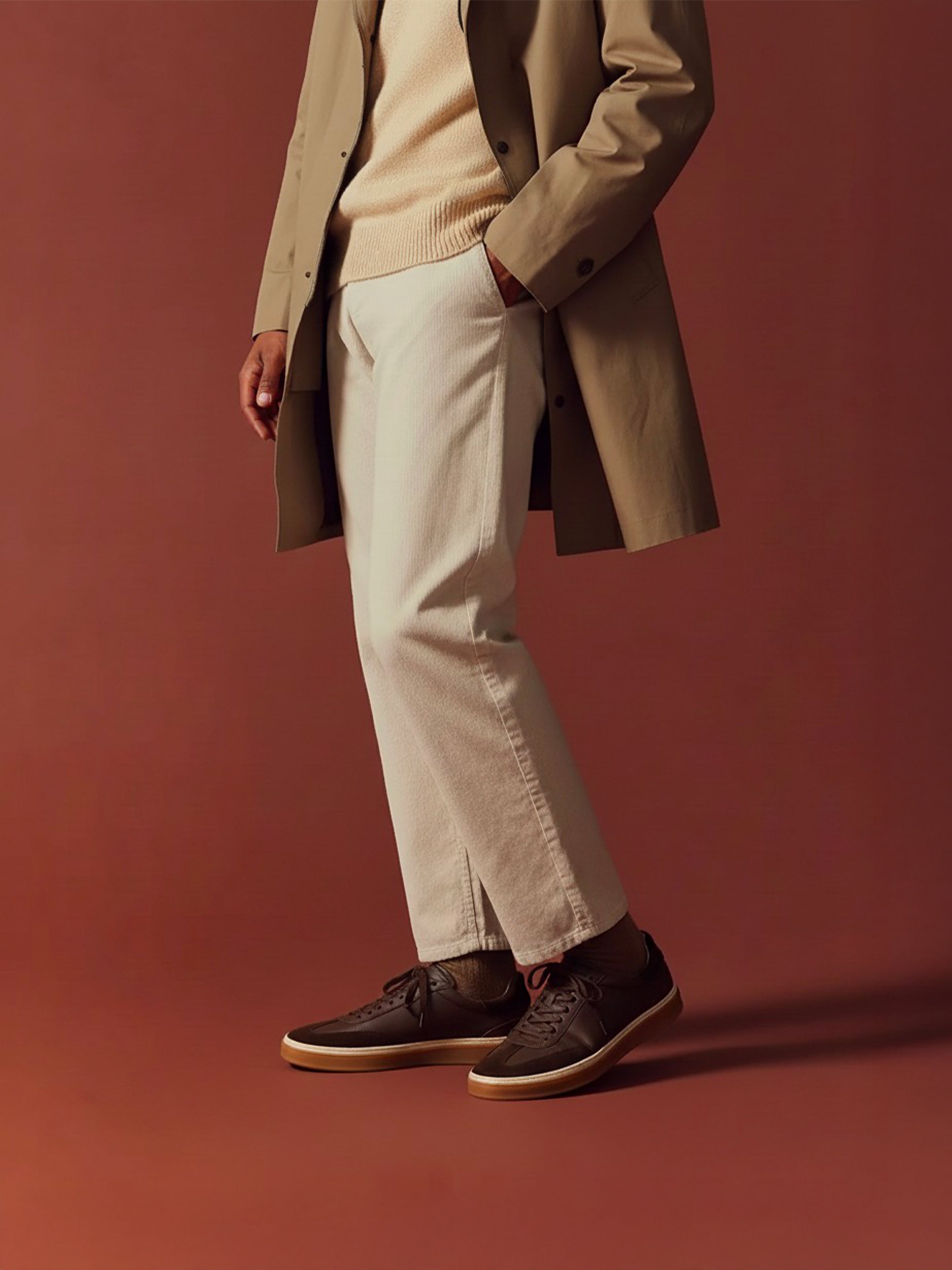 Sneakers Walk Marron