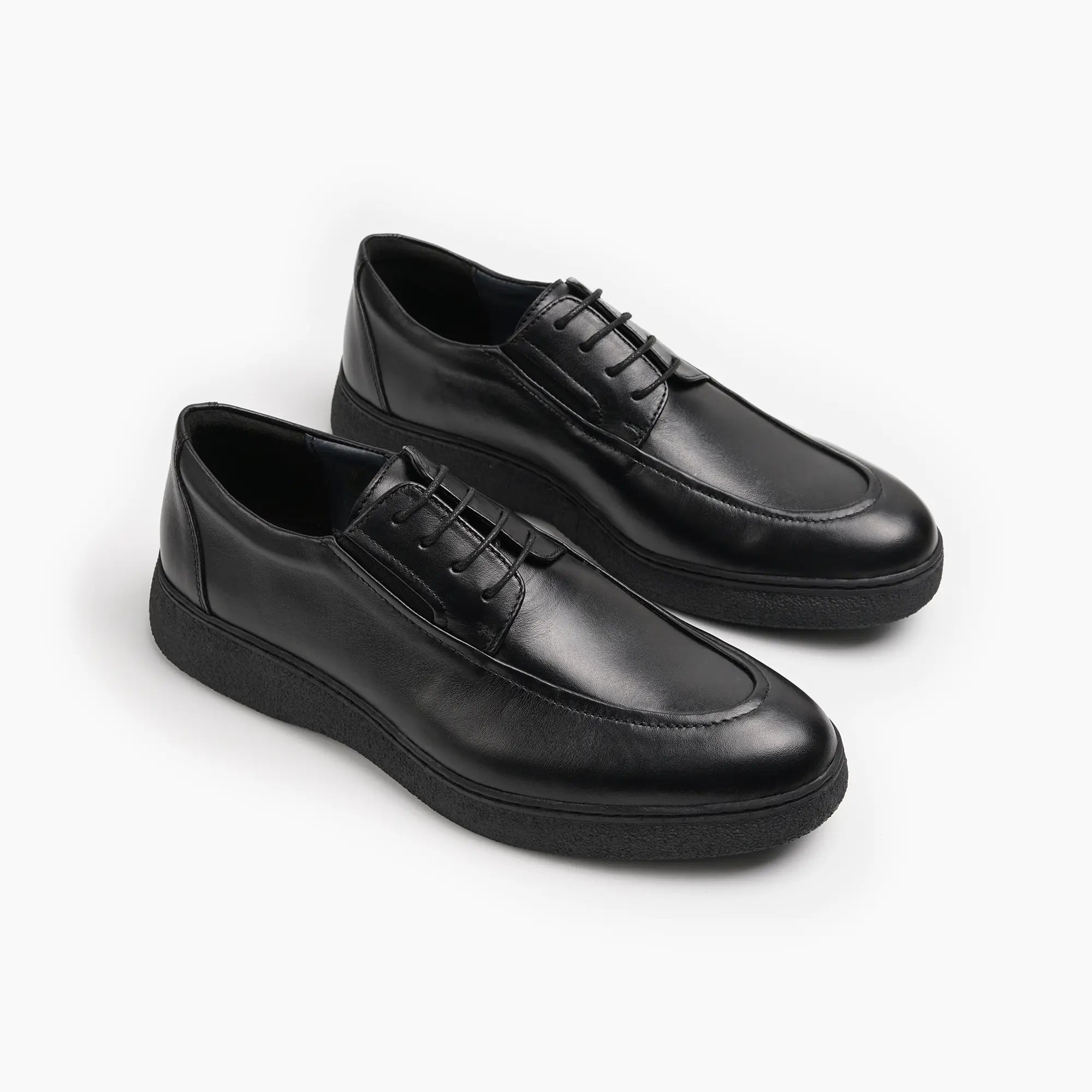 REF:559 -Chaussure en Cuir Noir