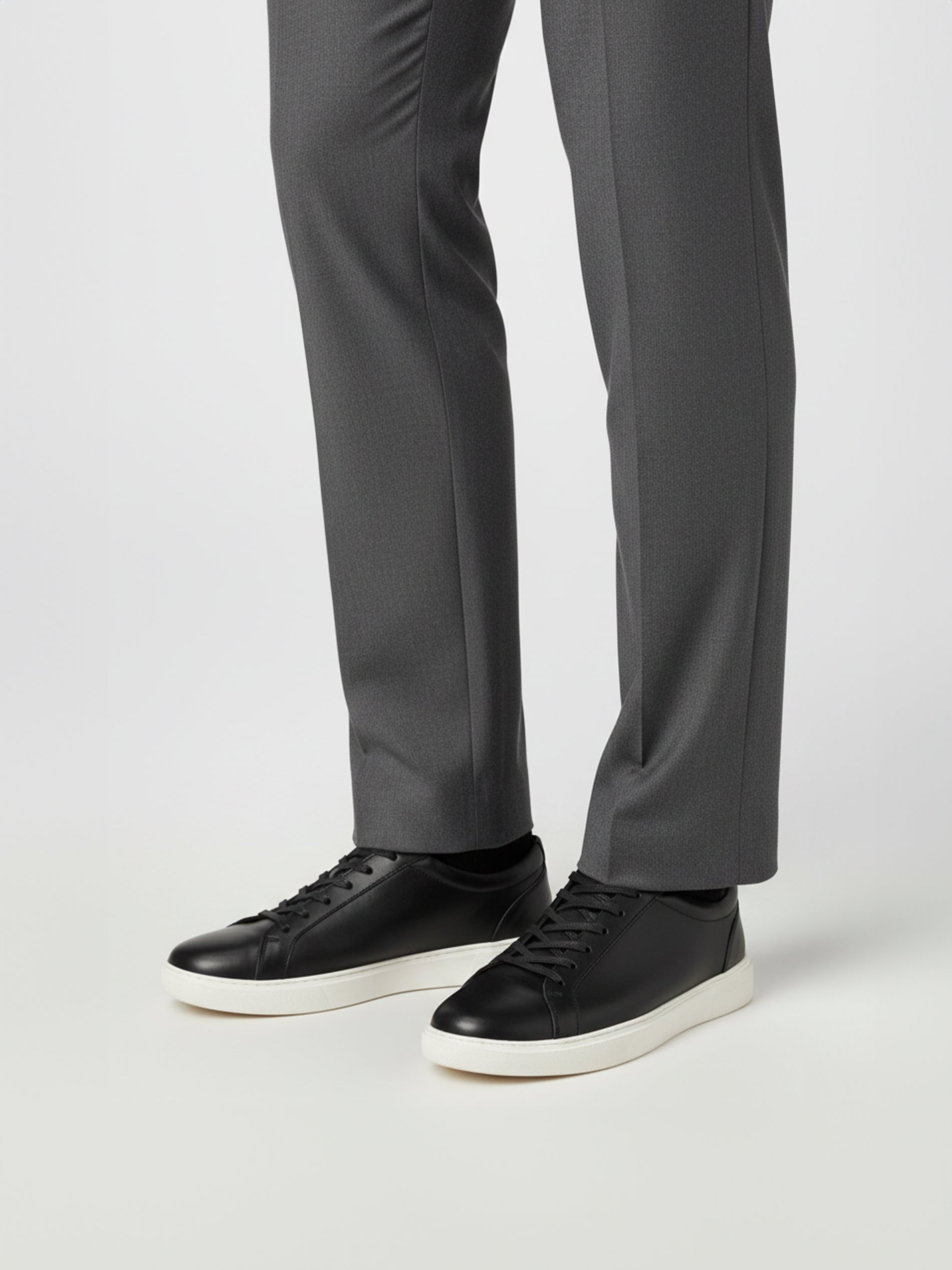 Sneakers Leather Noir